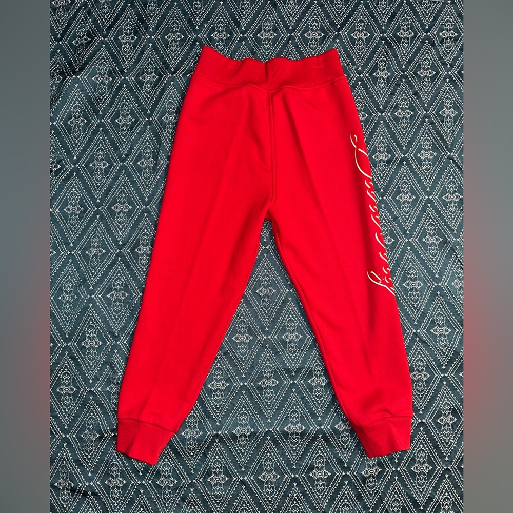 Burberry Red Kids Sweatpants